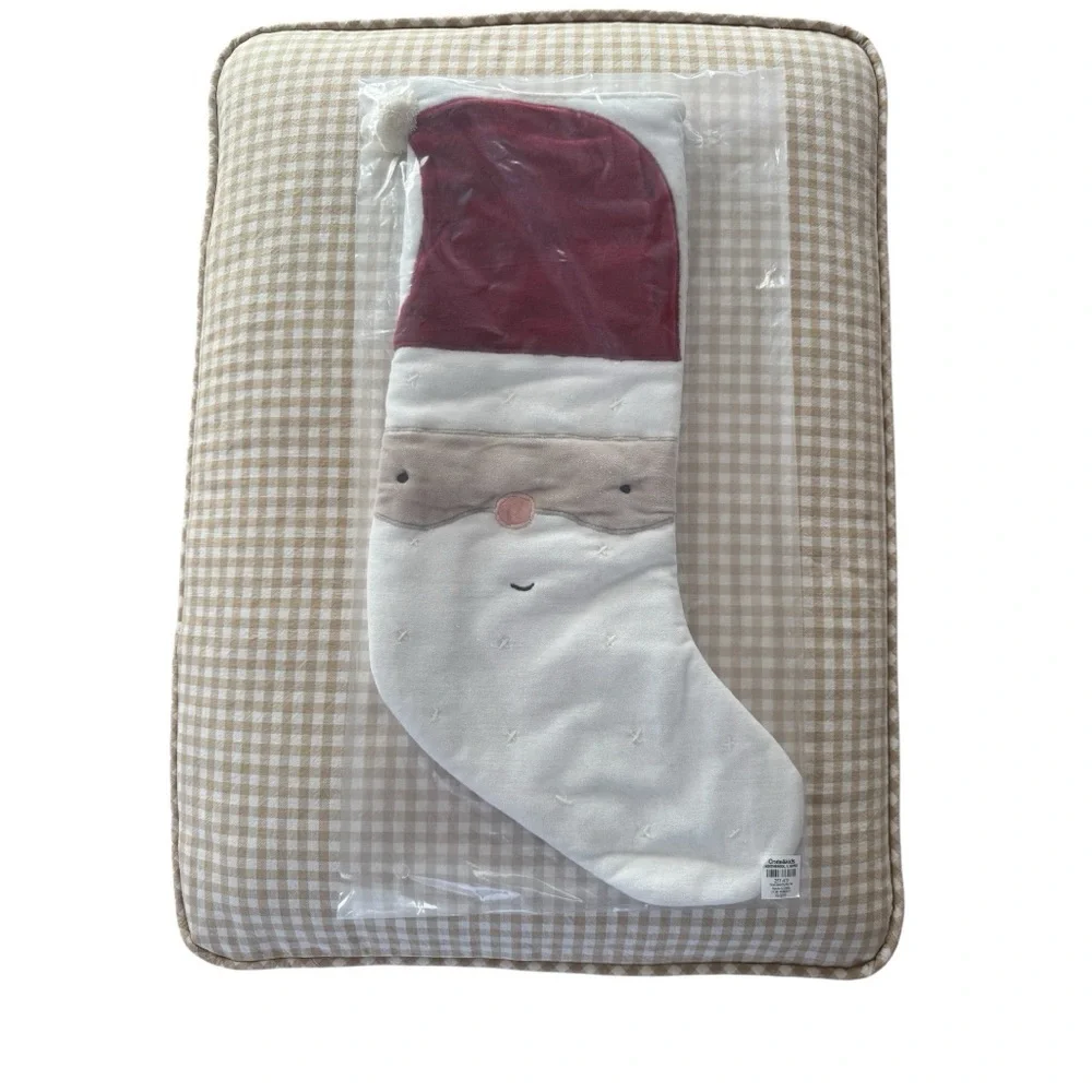 Crate&Barrel charming santa